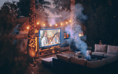 How to Set Up Your Own Outdoor Movie Theater