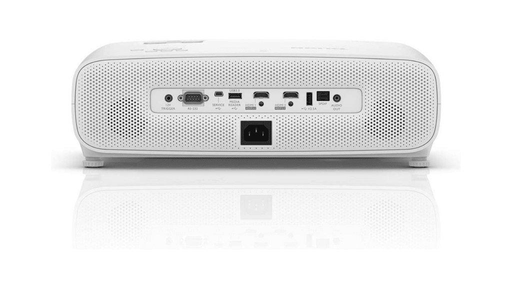 BenQ-TK810-projector-connectivity-and-back